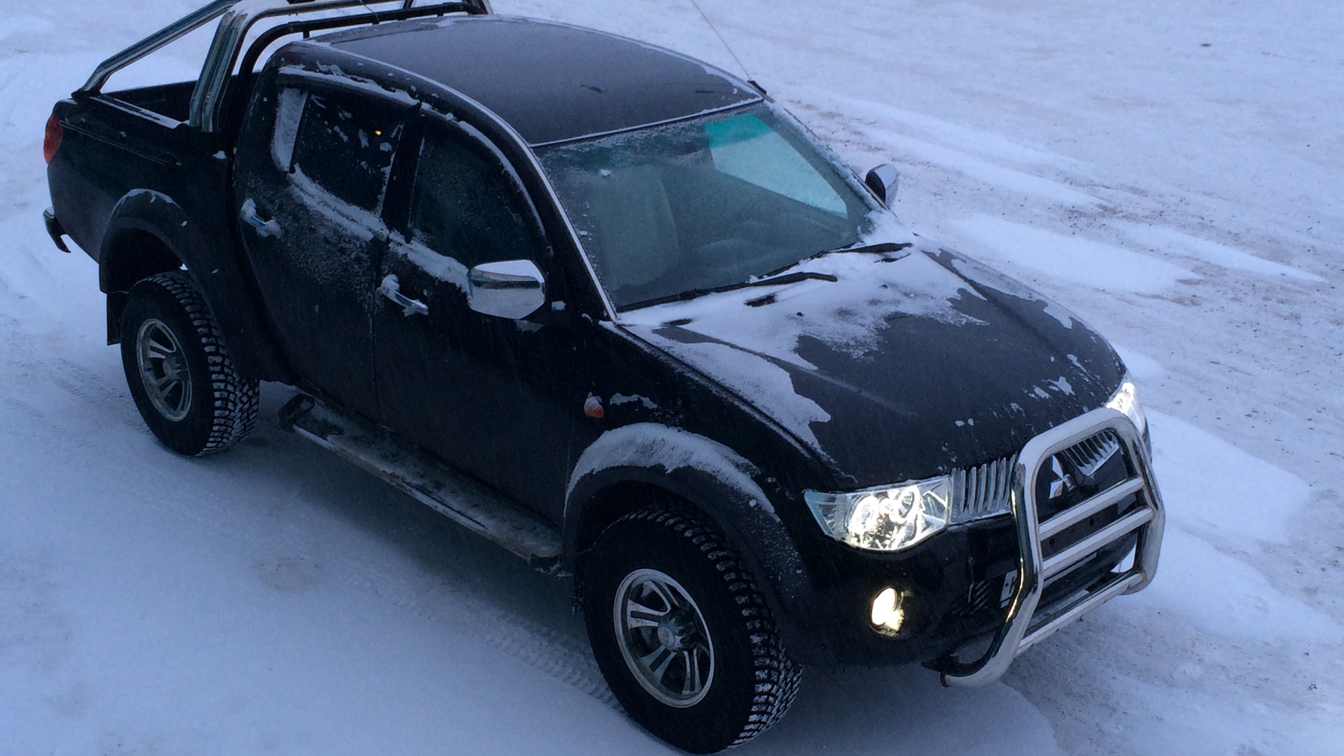 Mitsubishi L200 (4G) 2.5 дизельный 2007 | Арабский жеребец на DRIVE2