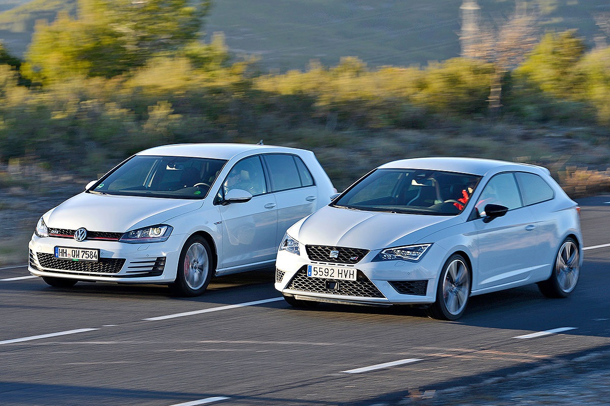 25. VW Golf 7 vs Seat Leon 5F — SEAT Leon (Mk III), 1,6 л, 2013 года |  наблюдение | DRIVE2