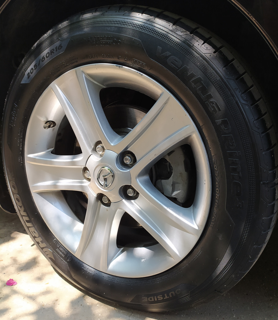 Новая обувь Hankook — Mazda 6 (1G) GG, 2 л, 2006 года | шины | DRIVE2
