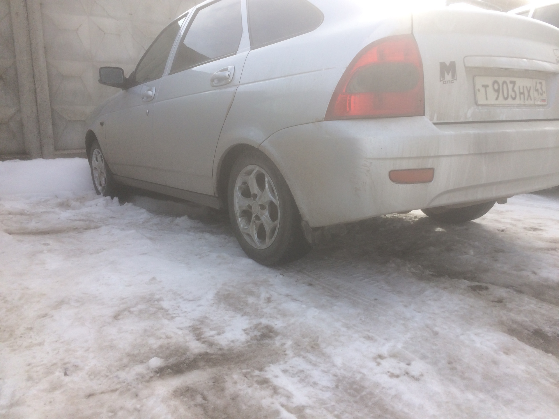 Переобувка) Киров) Приора) — Lada Приора хэтчбек, 1,6 л, 2008 года ...