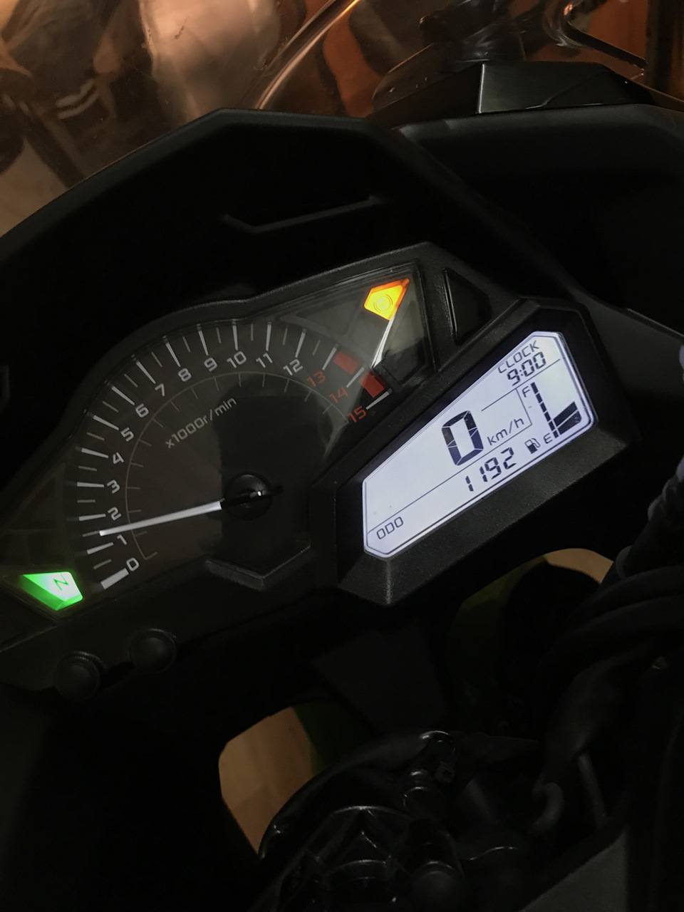 kawasaki ninja 300 gear indicator