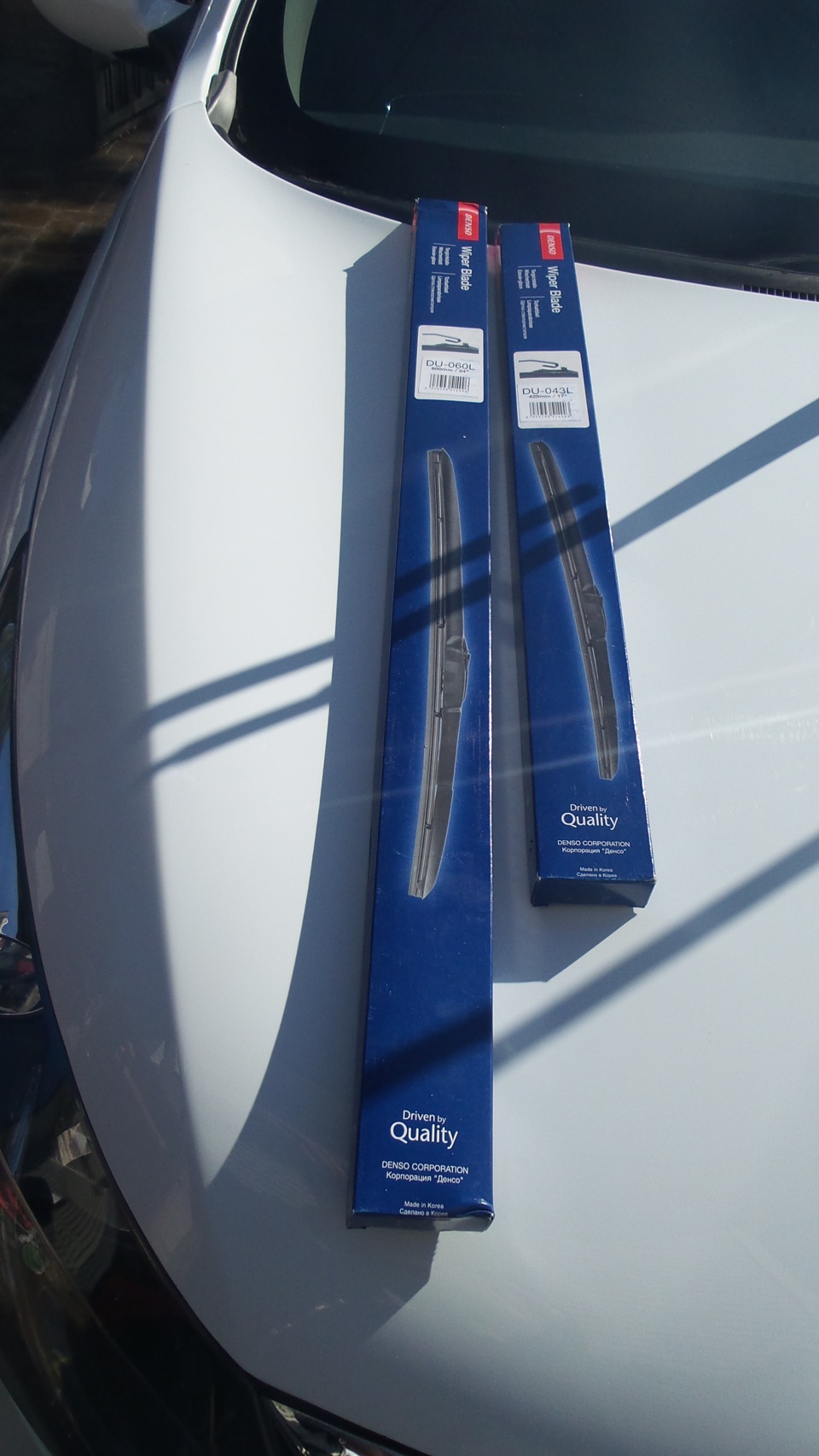 Шётки слеклоочистителя Denso Wiper Blade — KIA Sportage (3G), 2 л, 2012 ...