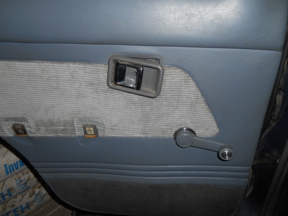 Запись № 63 Небольшой ремонт карт дверей — Mazda 323 III, 1,5 л, 1986 ...