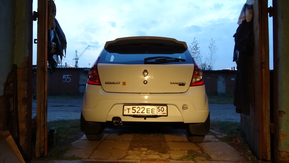 Фото в бортжурнале Renault Sandero 1G