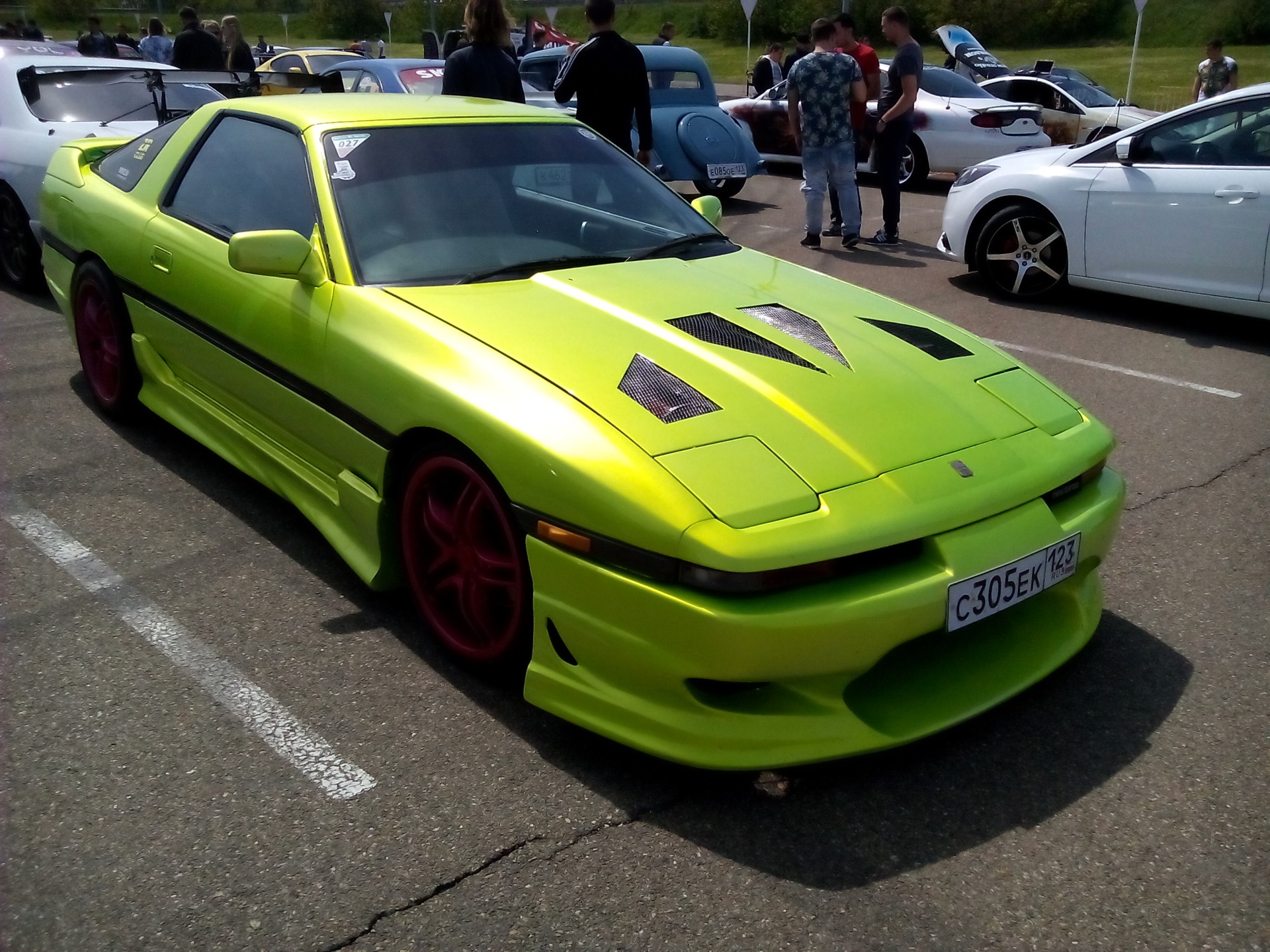 Toyota Supra Green