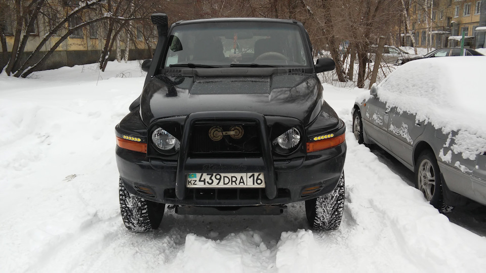 Решётка — SsangYong Korando (2G), 2,3 л, 1999 года | тюнинг | DRIVE2