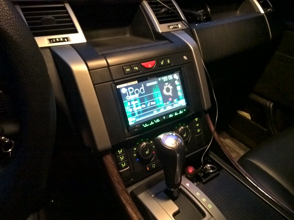 Range rover магнитола