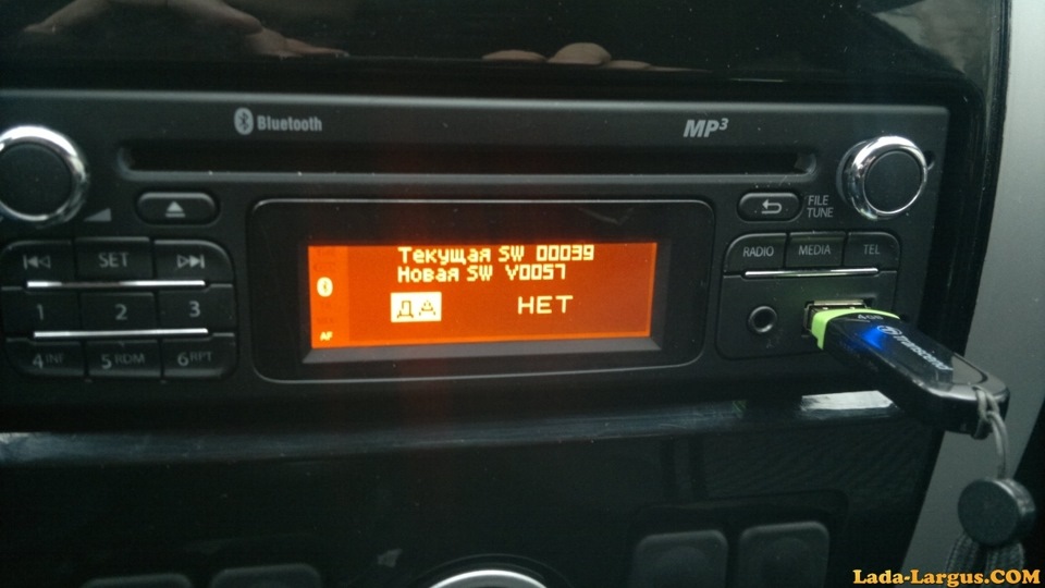 Прошивка штатной магнитолы Ларгус — Lada Ларгус, 1,6 л, 2012 года ...