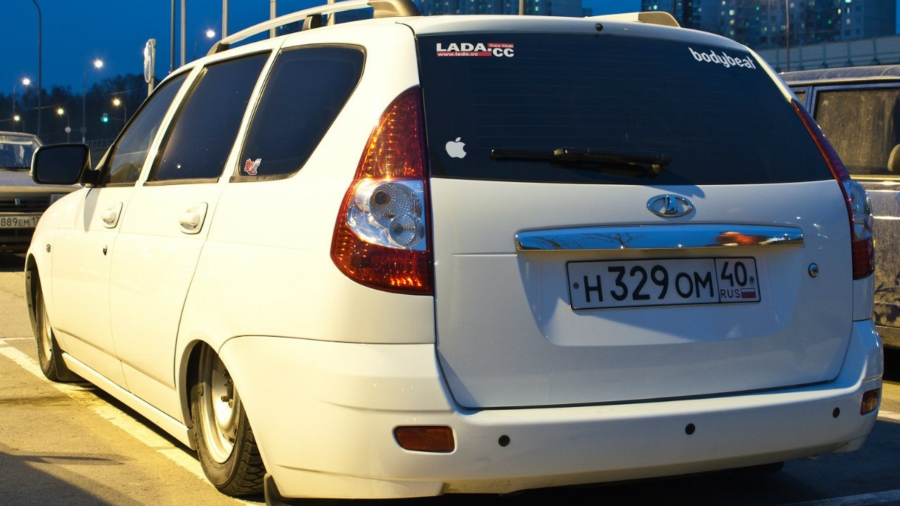 Lada Приора универсал 1.6 бензиновый 2013 | сарайчик на пневме на DRIVE2