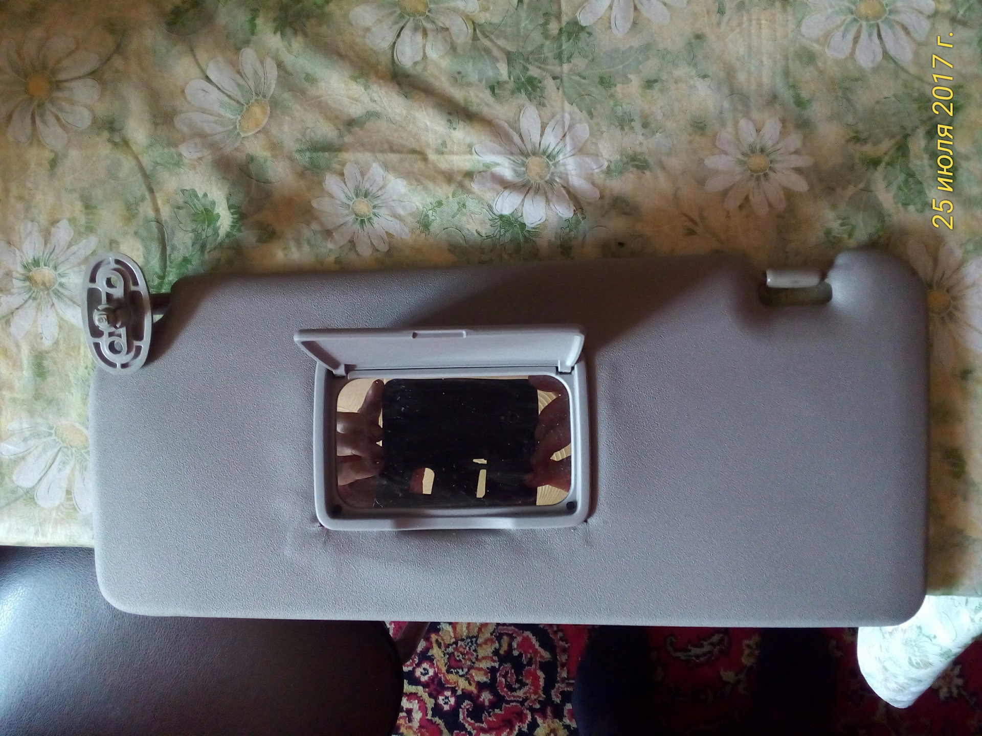 Зеркало в пассажирский солнцезащитный козырек — Honda Fit (1G), 1,5 л ...