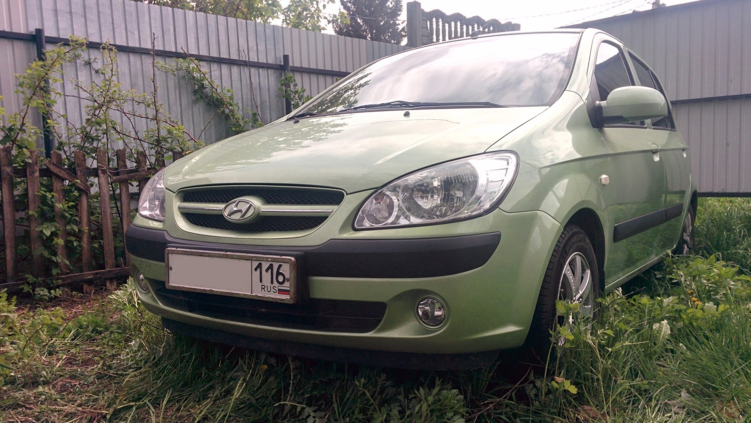 Hyundai Getz 1.4 бензиновый 2007 | GL на DRIVE2