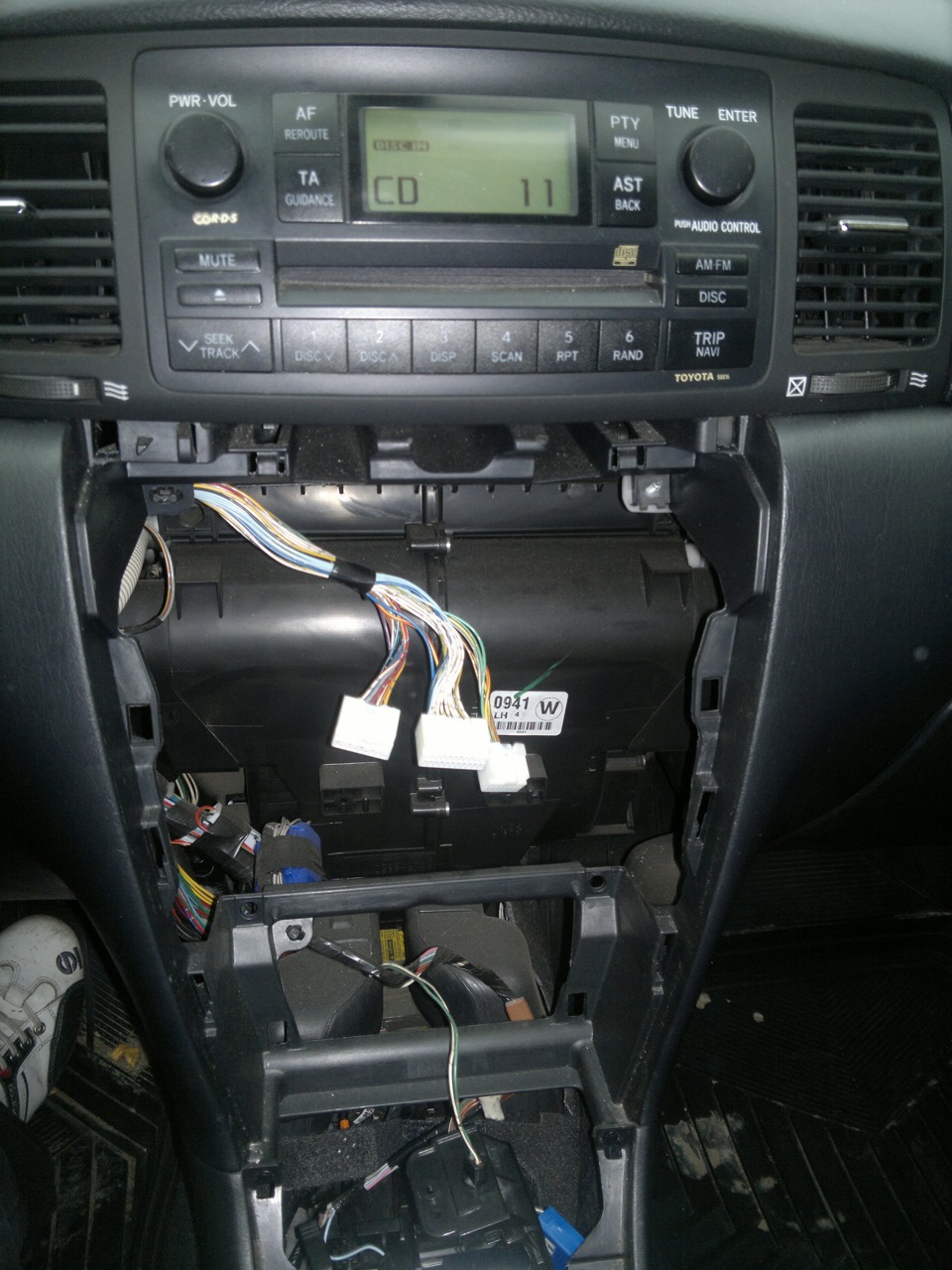 Эмулятор CD-чейнджера — Toyota Corolla (120), 1,6 л., 2006 года ...