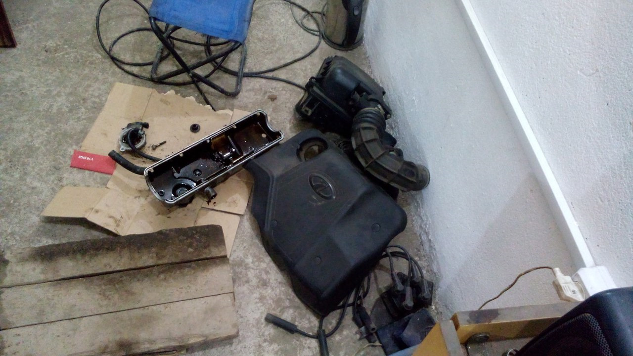 Замена прокладки ГБЦ. Прогоревший клапан итд. — Lada 2114, 1,6 л, 2007 ...