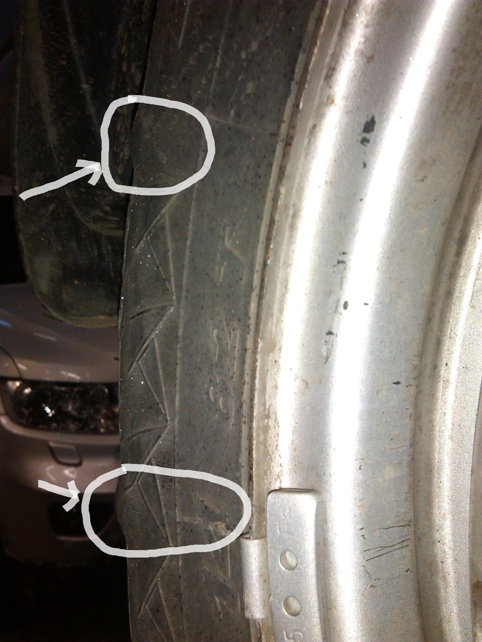Качество резины — Nissan Almera V (G11/15), 1,6 л, 2014 года | шины ...