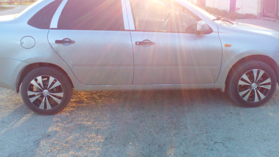 стук в колесе при достижение определенной скорости — Lada Гранта, 1,6 л ...