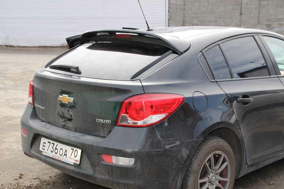 Спойлер Chevrolet Cruze хэтчбек