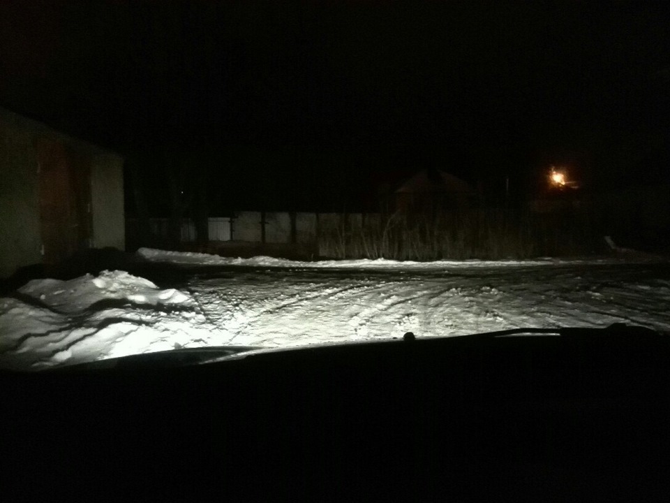 Вот как светят теперь ПТФ — Ford Focus II Hatchback, 1,6 л, 2009 года ...