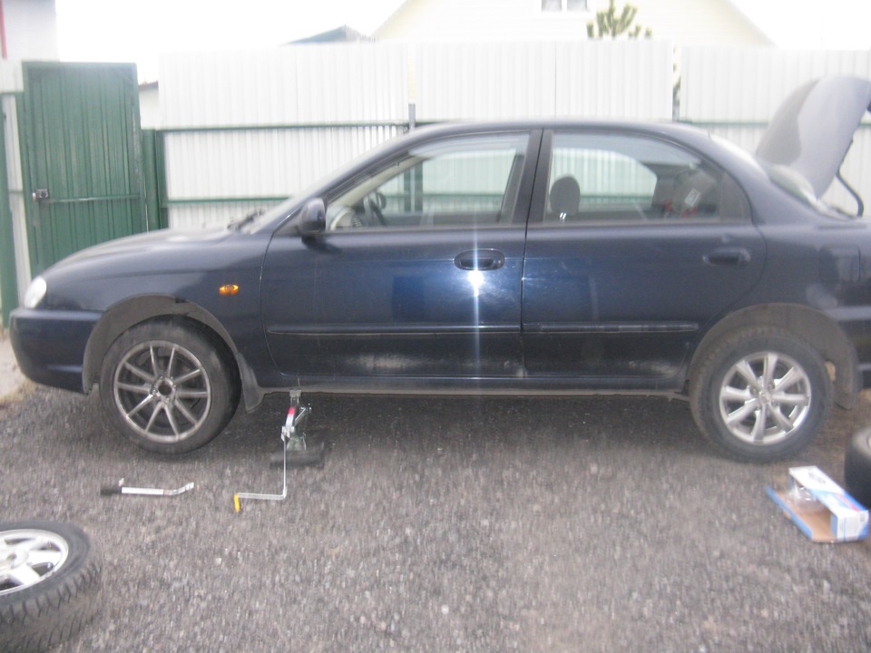 летние чешки — KIA Spectra, 1,6 л, 2007 года | своими руками | DRIVE2