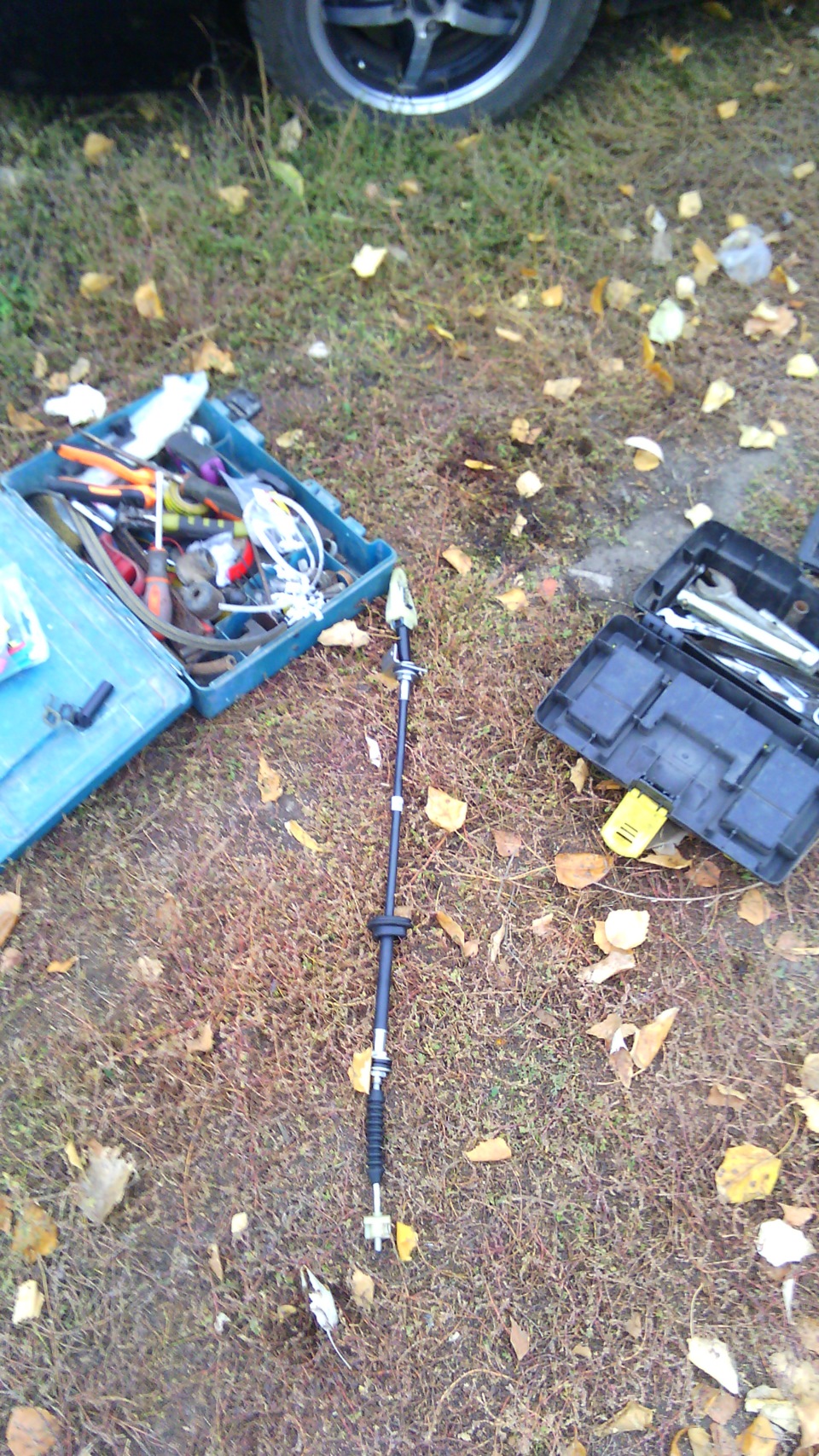 Утро началось не с кофе (порвался тросик сцепления ) заменил его — LADA ...