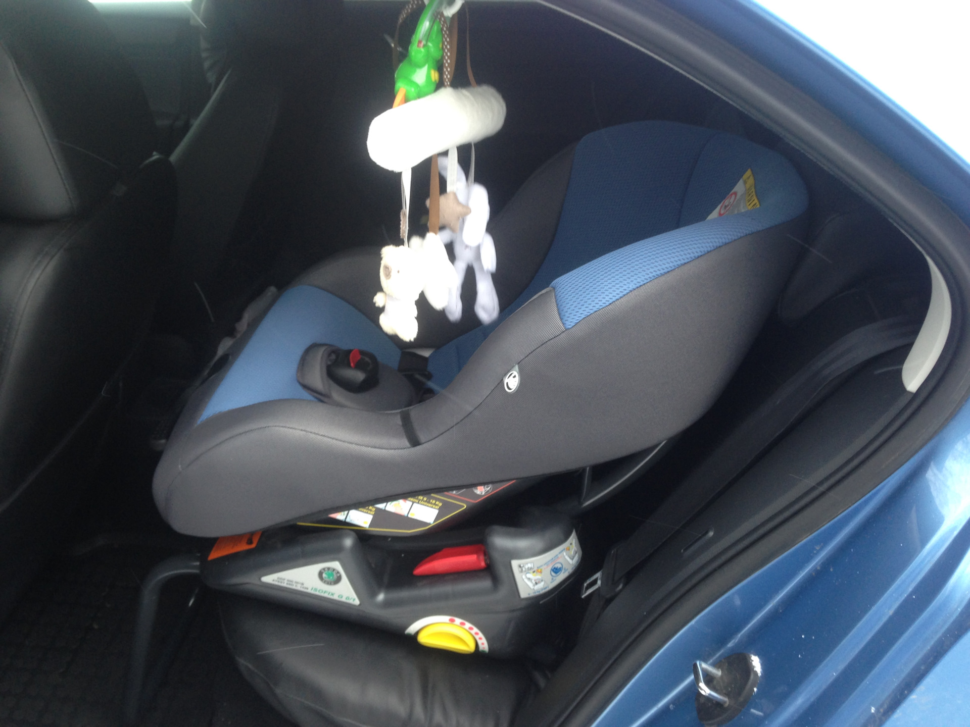 Isofix Шкода Рапид