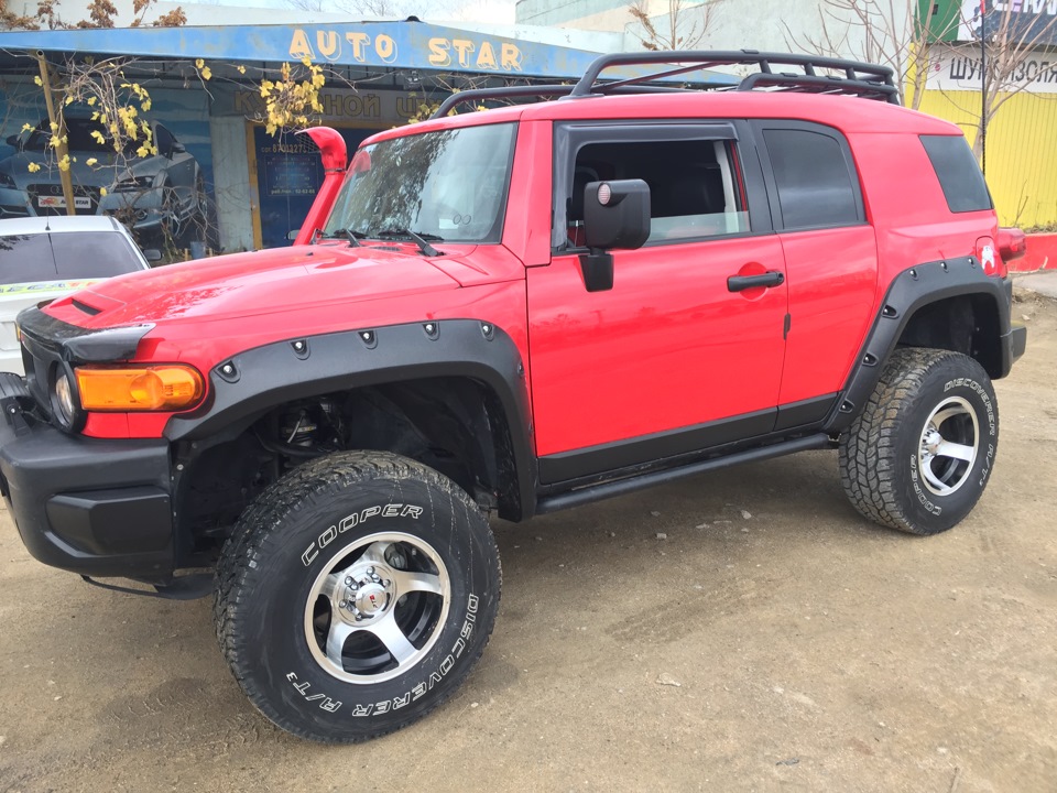 Бушвакеры на FJ Cruiser