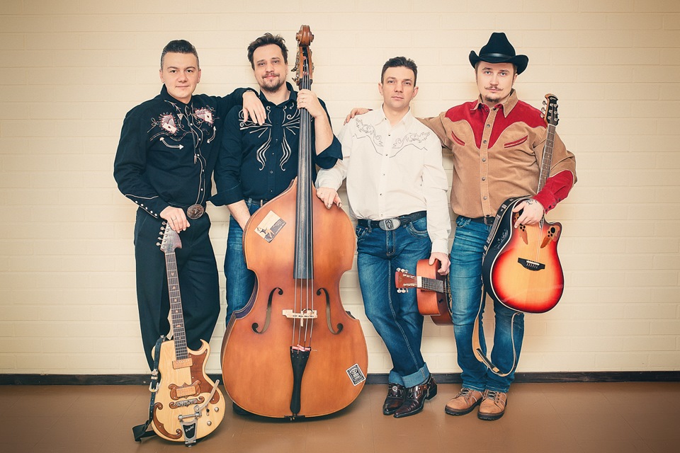 Rockabilly band.