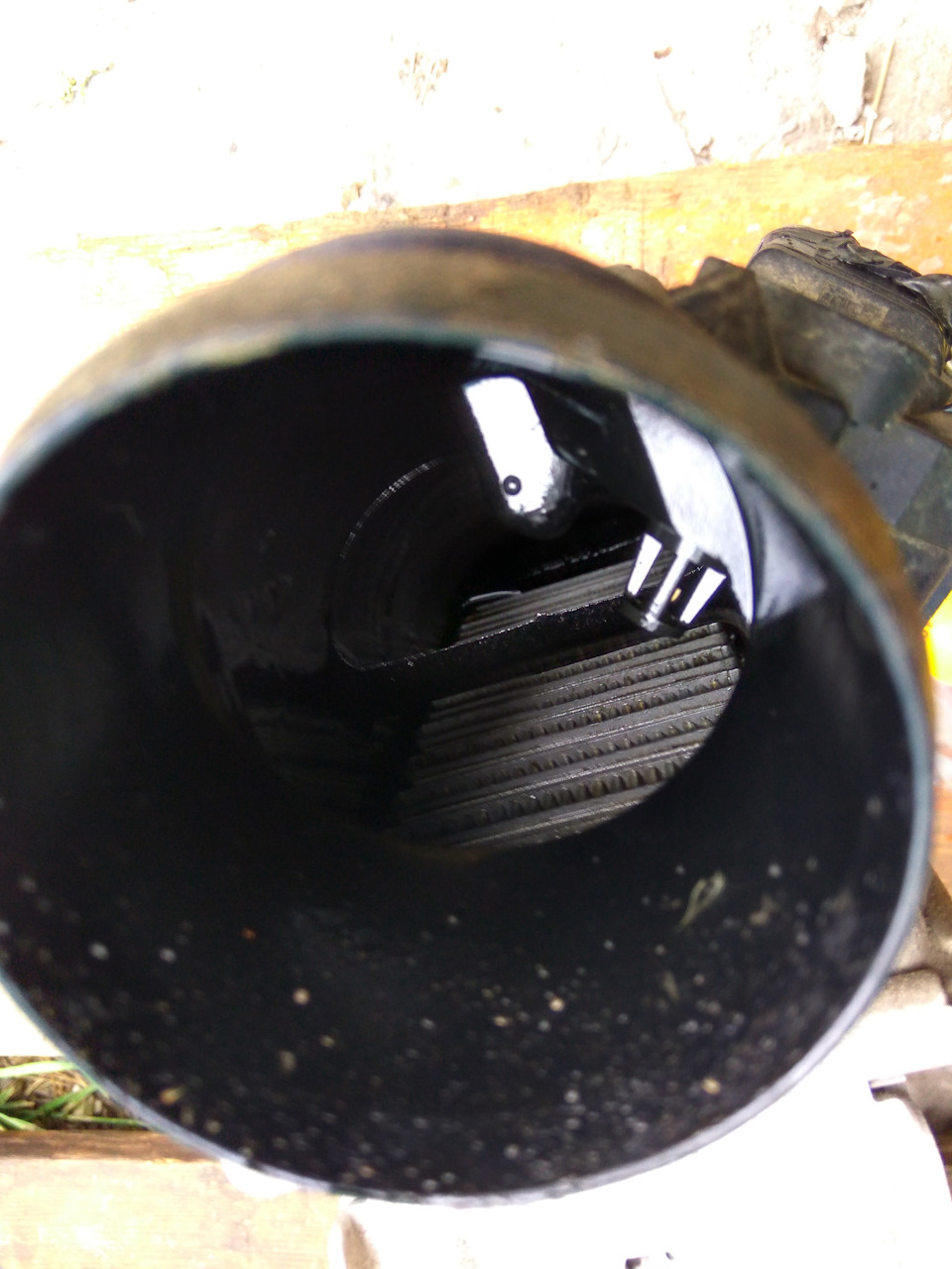 Промывка интеркулера — Skoda Octavia A4 Mk1, 1,8 л, 2008 года | своими ...