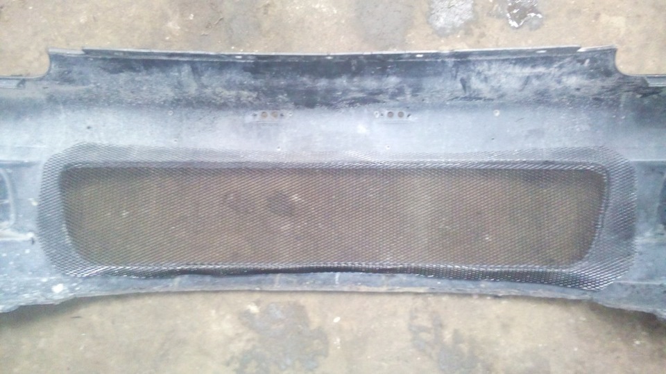 Сетка в бампер + надпись на заднее стекло — Honda Civic Hatchback (5G ...