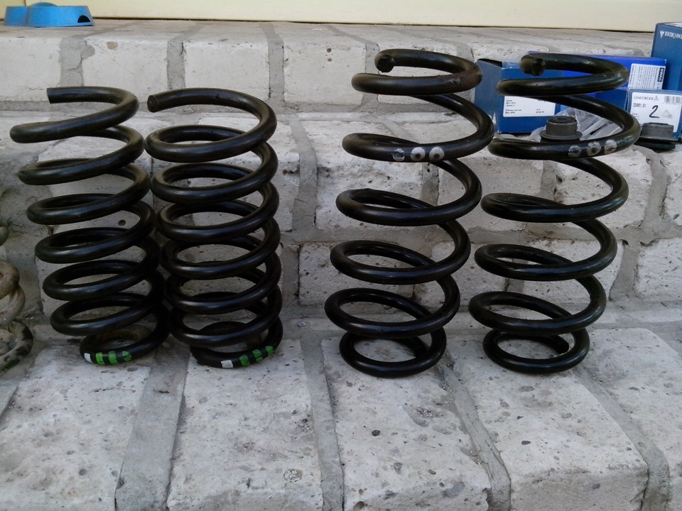Метки на пружинах s8 d2 — Сообщество «DRIVE2 Audi Club» на DRIVE2
