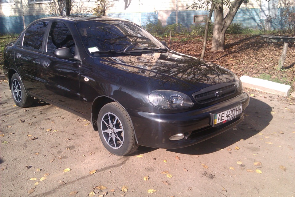 вот решётка на месте — Chevrolet Lanos, 1,5 л, 2007 года | стайлинг ...