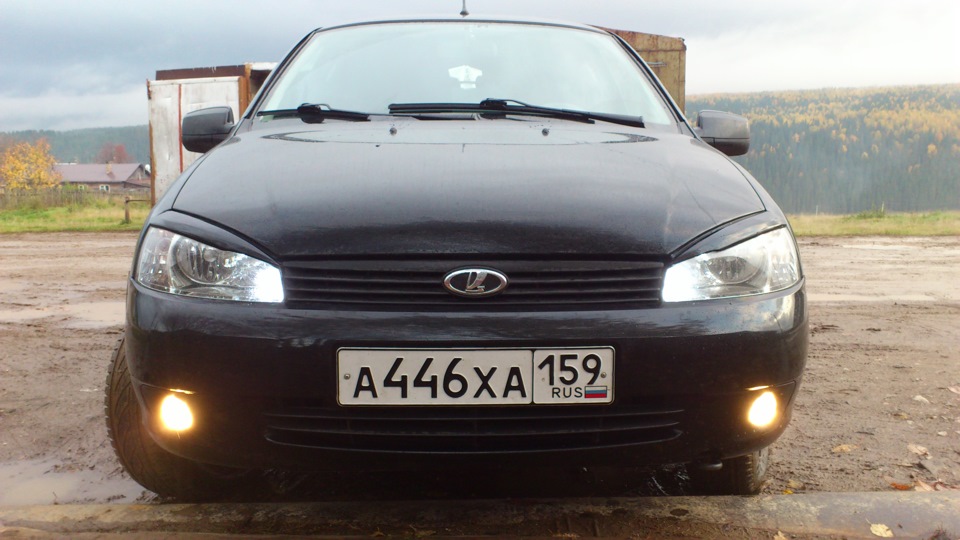 Противотуманные фары Киржач — Lada Калина Хэтчбек (1G), 1,6 л, 2012 ...
