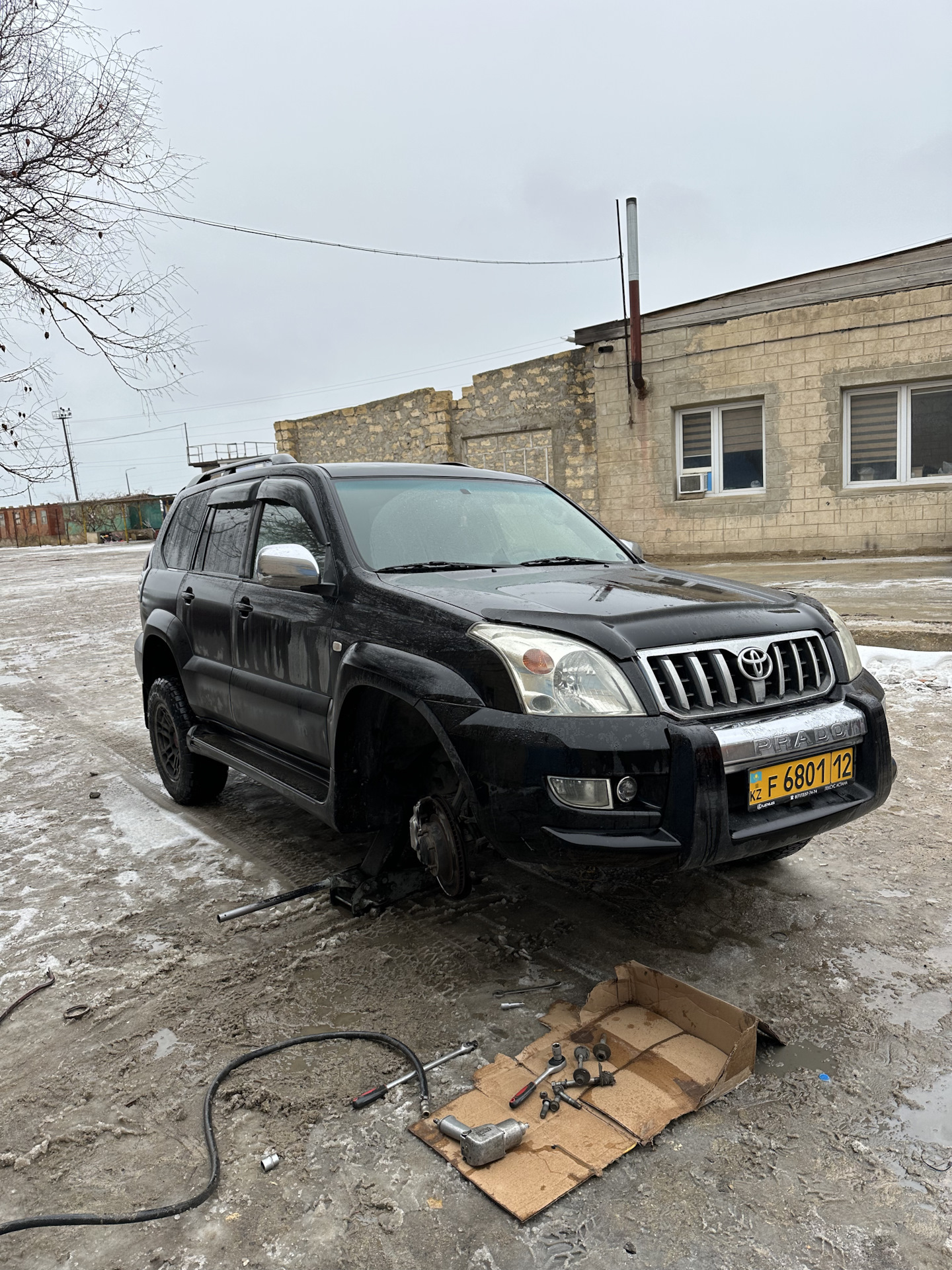 Замена шаровой и топливного фильтра Prado 120 (4.0) — Toyota Land Cruiser Prado  120-series, 4 л, 2007 года | визит на сервис | DRIVE2