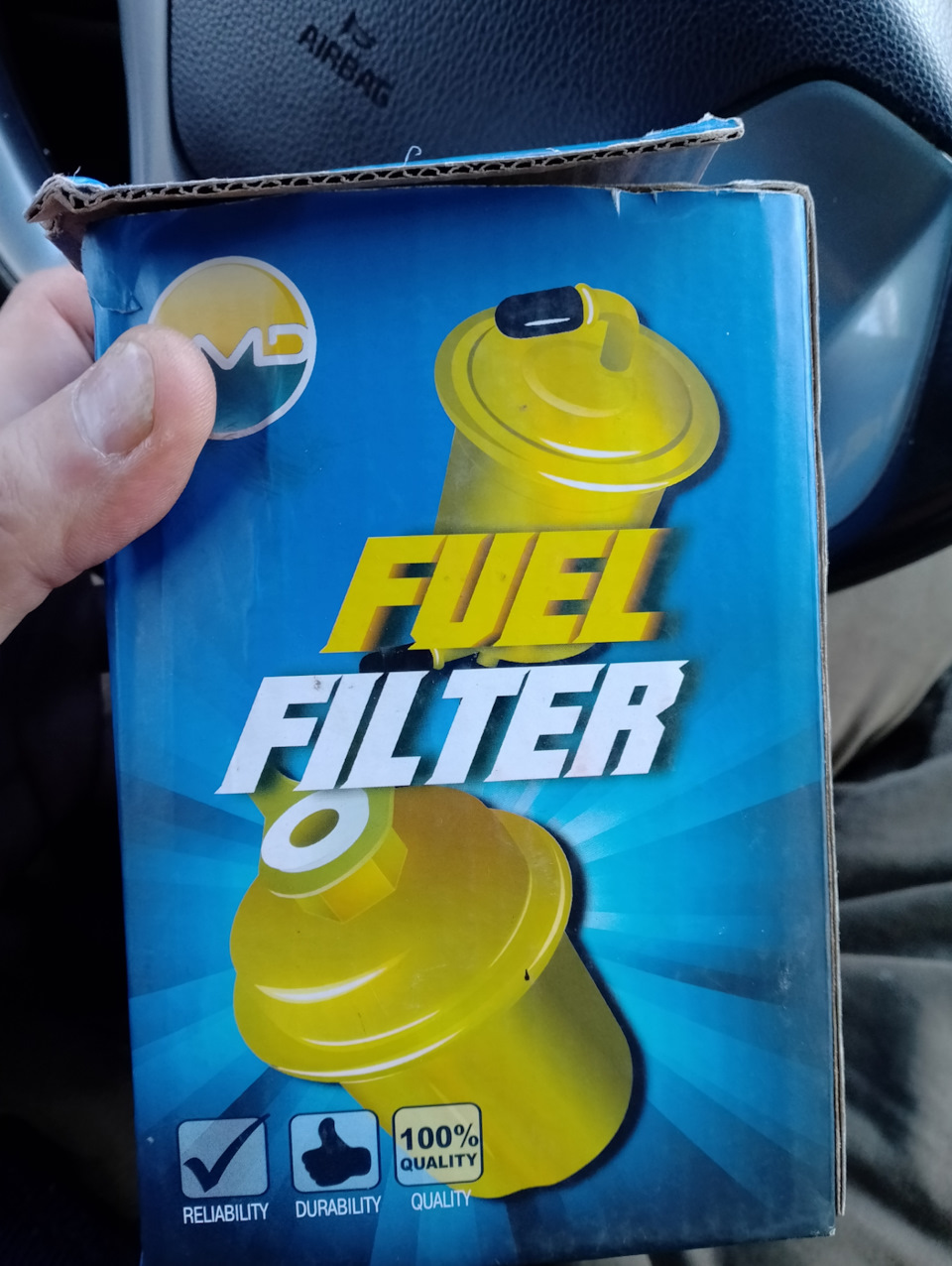 Топливный фильтр. — KIA Rio (3G), 1,4 л, 2016 года | расходники | DRIVE2