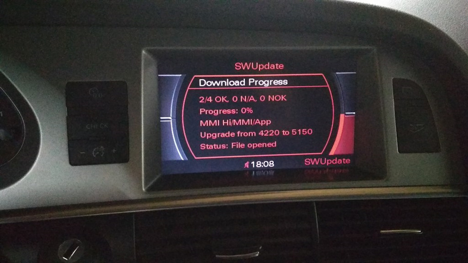 Обновление MMI 2G HI до версии 6030. — Audi A6 Avant (C6), 3 л, 2007 ...