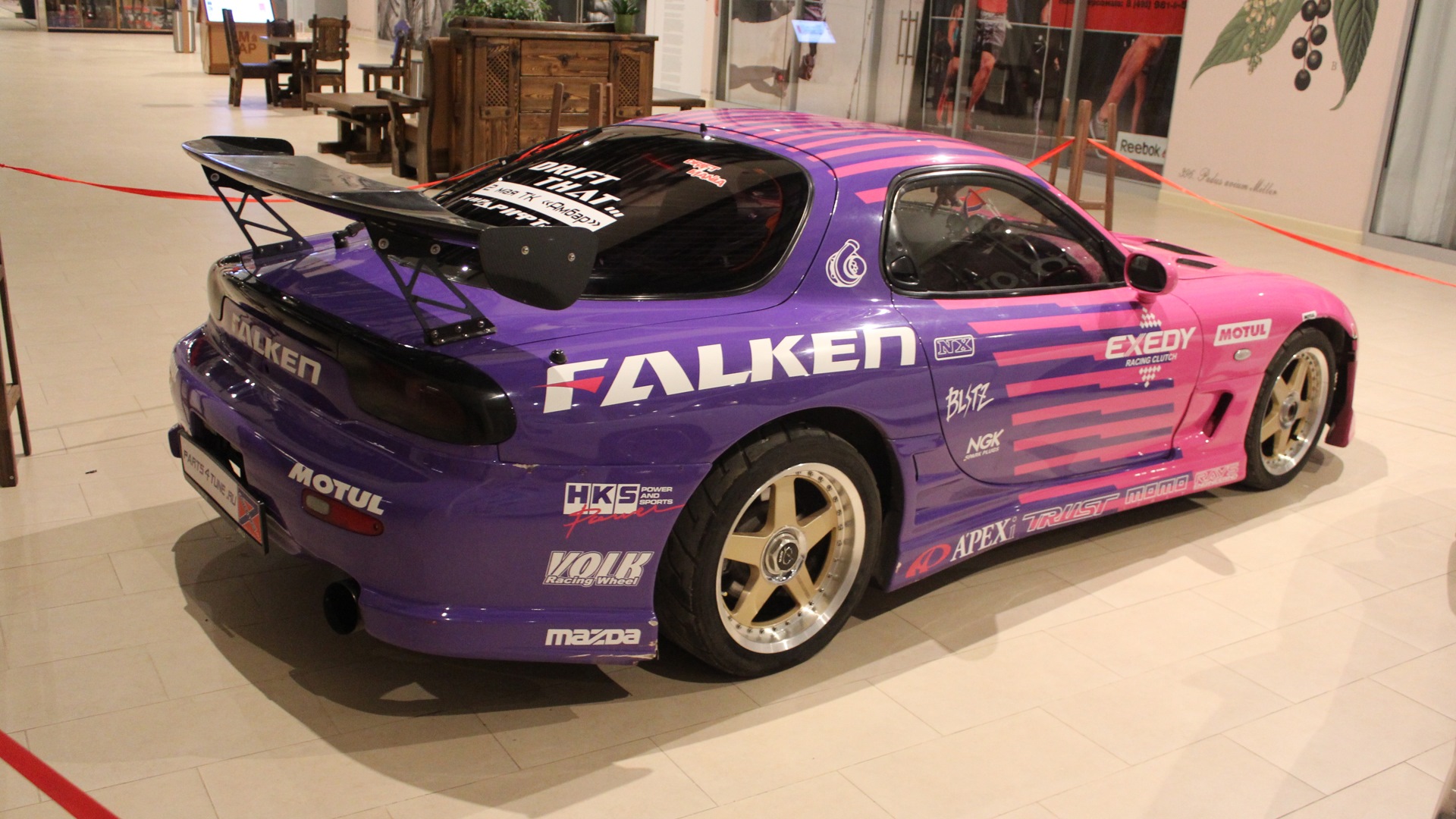 Винил на Mazda rx7 FD