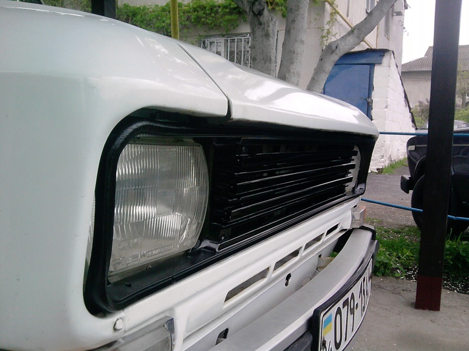 Рестайлинг решетки радиатора — Москвич 2140, 1,5 л, 1979 года ...