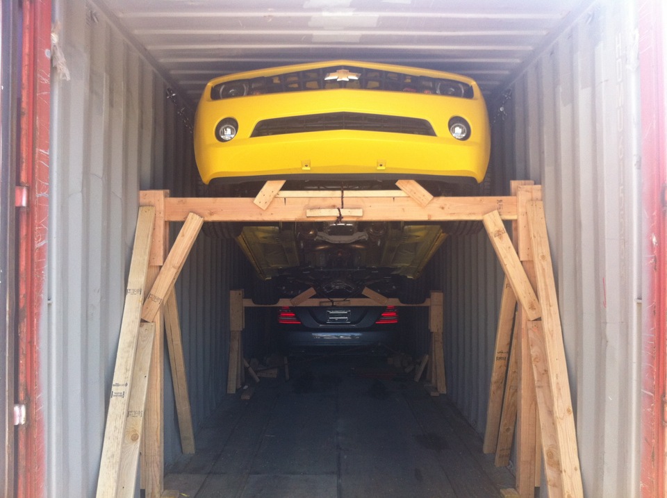 Жуткие переживания разгрузки Shмеля из Контэйнера ! — Chevrolet Camaro ...