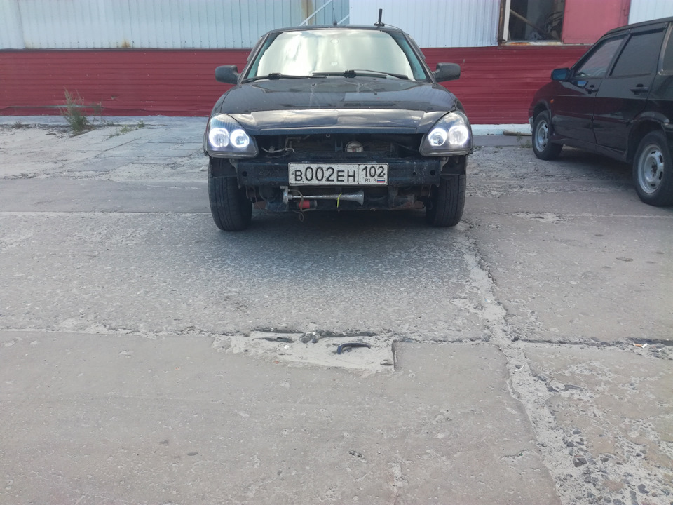 Бампер SE — Lada Приора хэтчбек, 1,6 л, 2010 года | кузовной ремонт ...