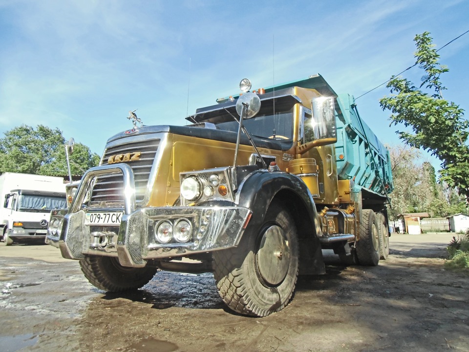 Фото старый краз тюнинг
