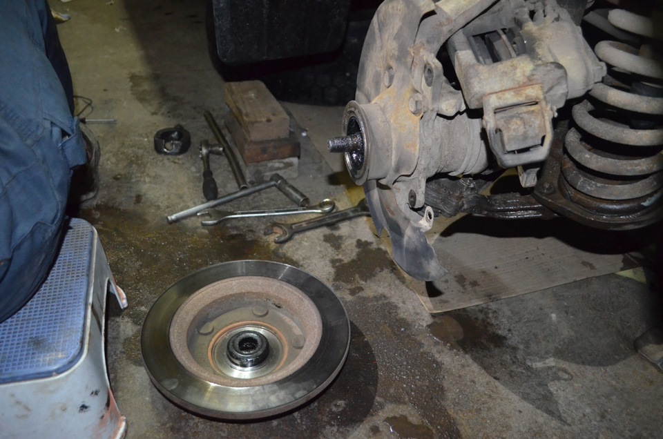 Небольшой лифт и ступичные подшипники ИВЕКО — Chevrolet Niva, 1,7 л ...