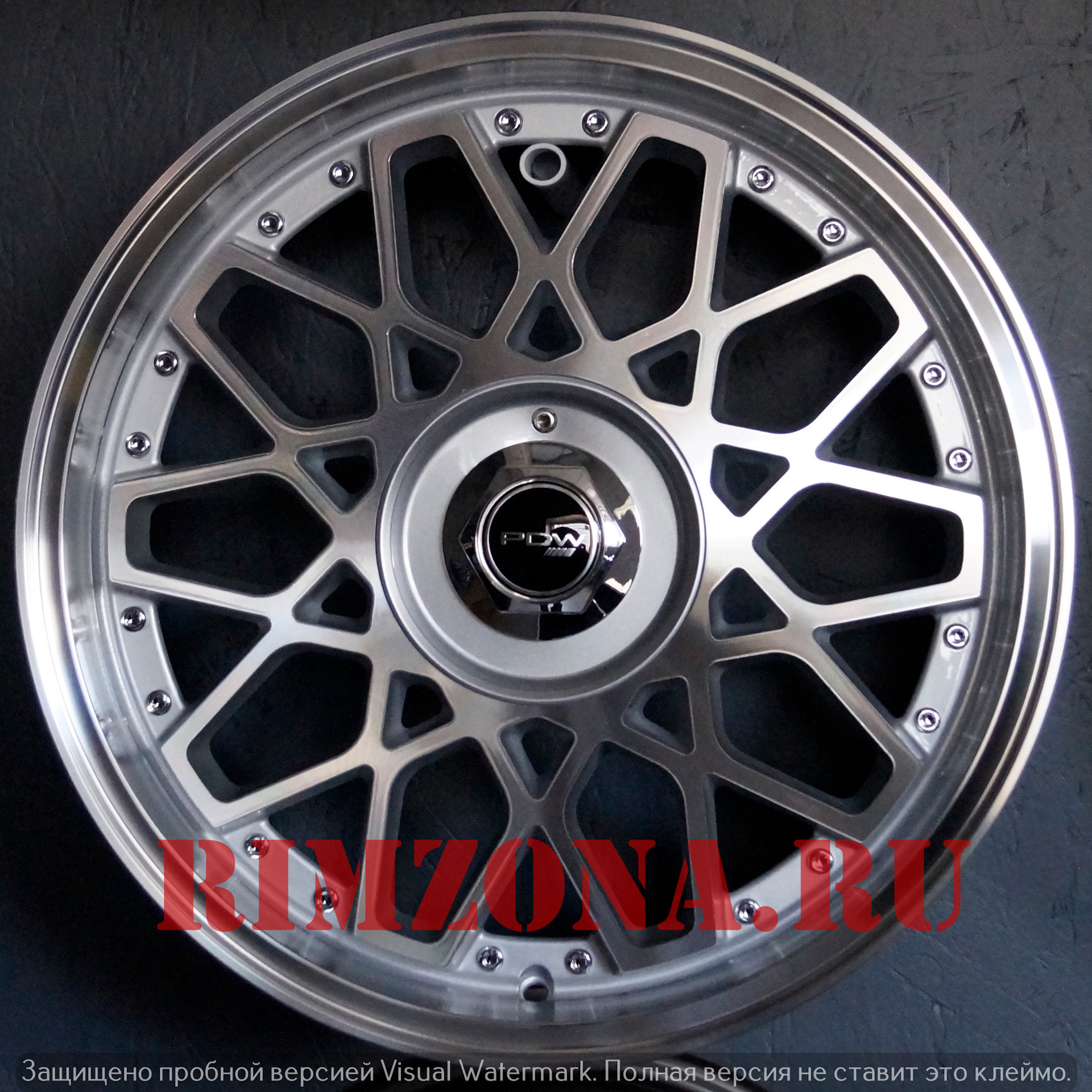 Диски PDW Roti Concave R 17 на Kia Rio, Lada Vesta, Hyundai Solaris ...