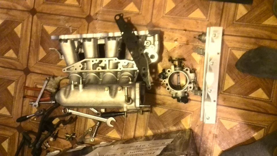 Впускной коллектор Euro-R, или как я провел выходные. — Honda Torneo, 2 ...