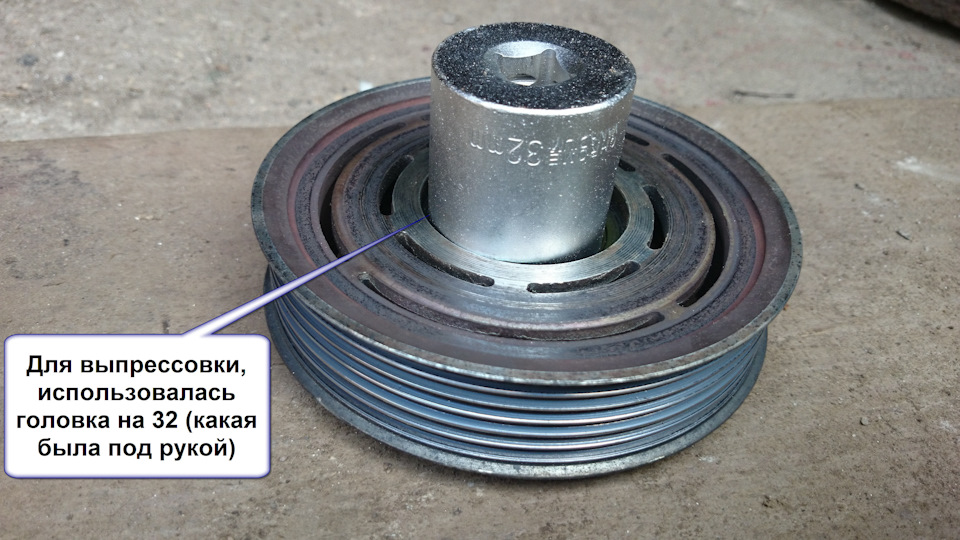 Ставим на деревянный брусок и уверенно, но не сильно стучим молоточком! — Citroen Grand C4 Picasso (1G)