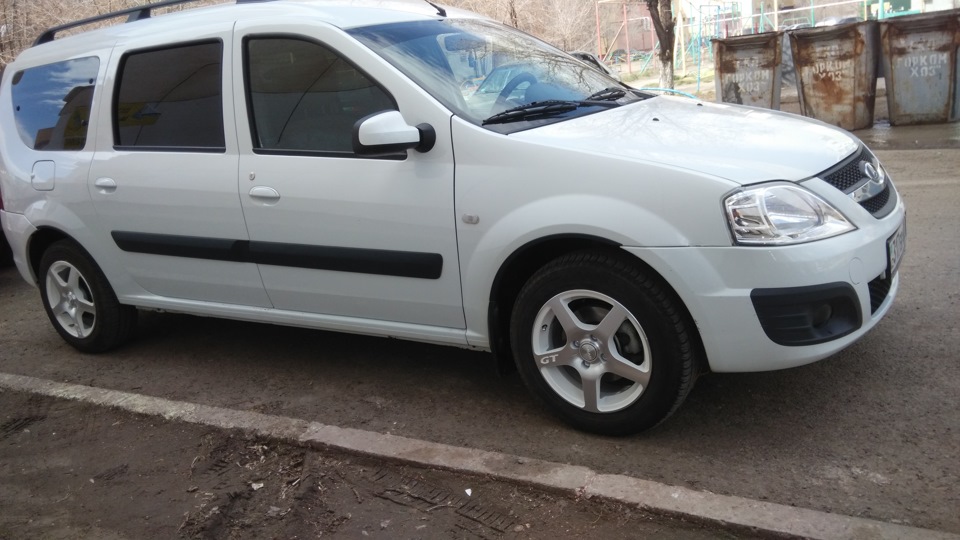 купил диски — Lada Ларгус, 1,6 л, 2014 года | колёсные диски | DRIVE2
