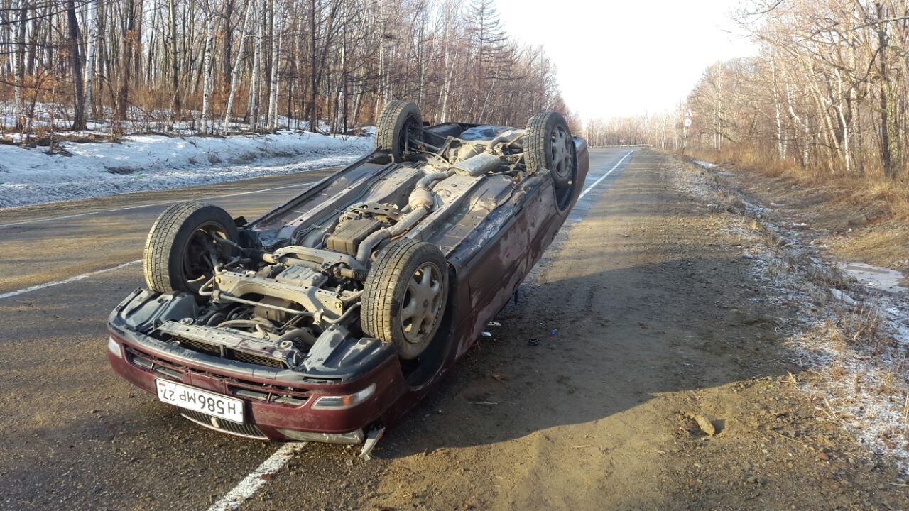 Занесло и перевернулся — Toyota Cresta (100), 2,5 л, 1996 года | ДТП |  DRIVE2