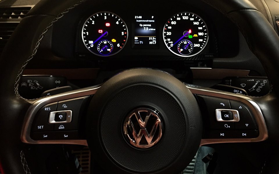 Photo from the logbook Volkswagen Touran (1G)