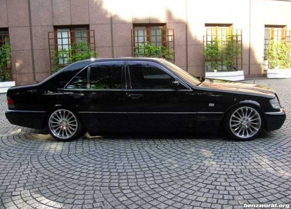 Mercedes Benz w140 s600 тонированный