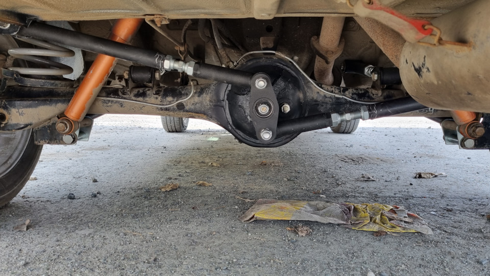 Установка моста 21213 на классику / параллелограмм Уатта — Lada 21054 ...