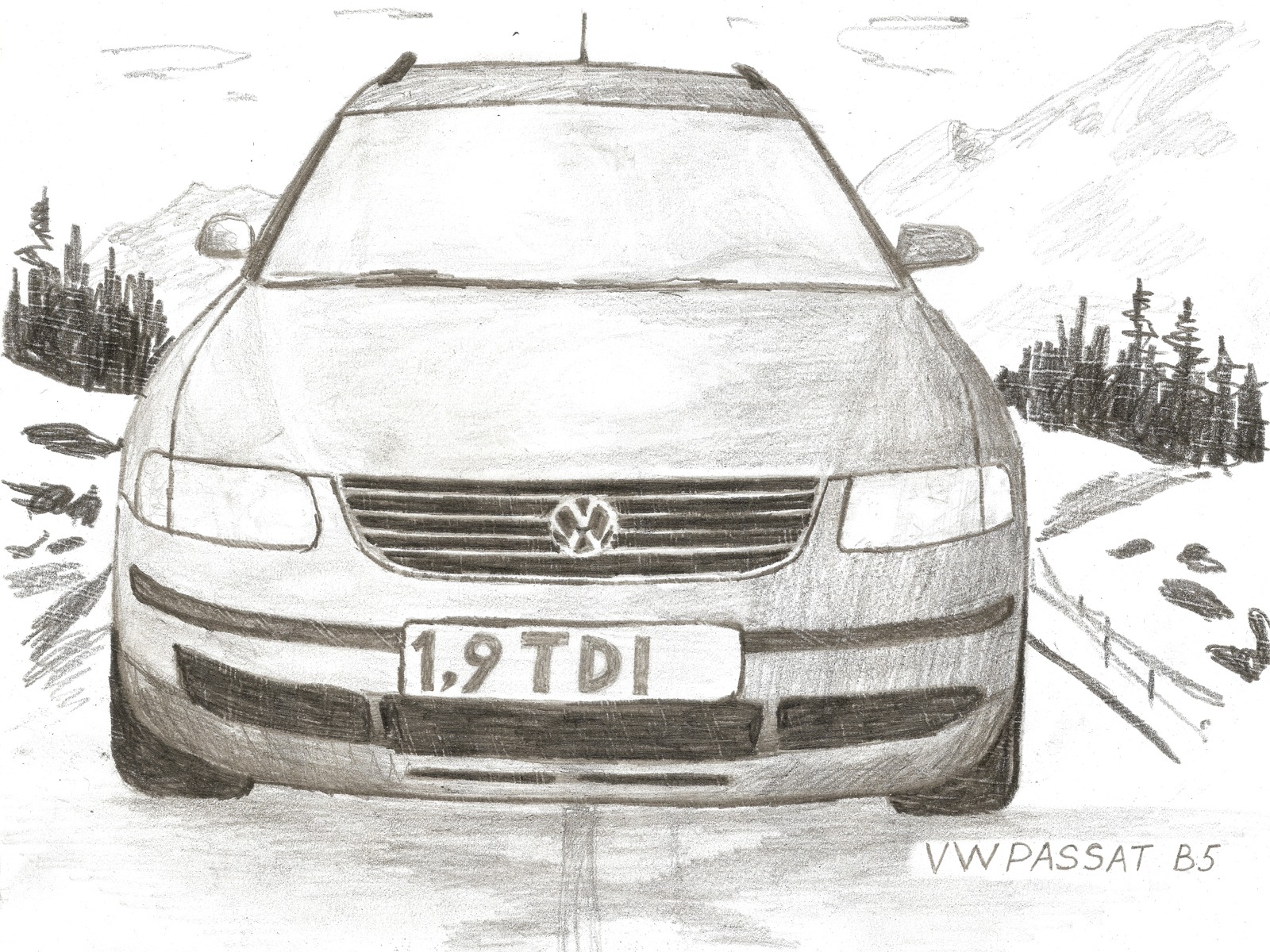 Рисунки Volkswagen — DRIVE2