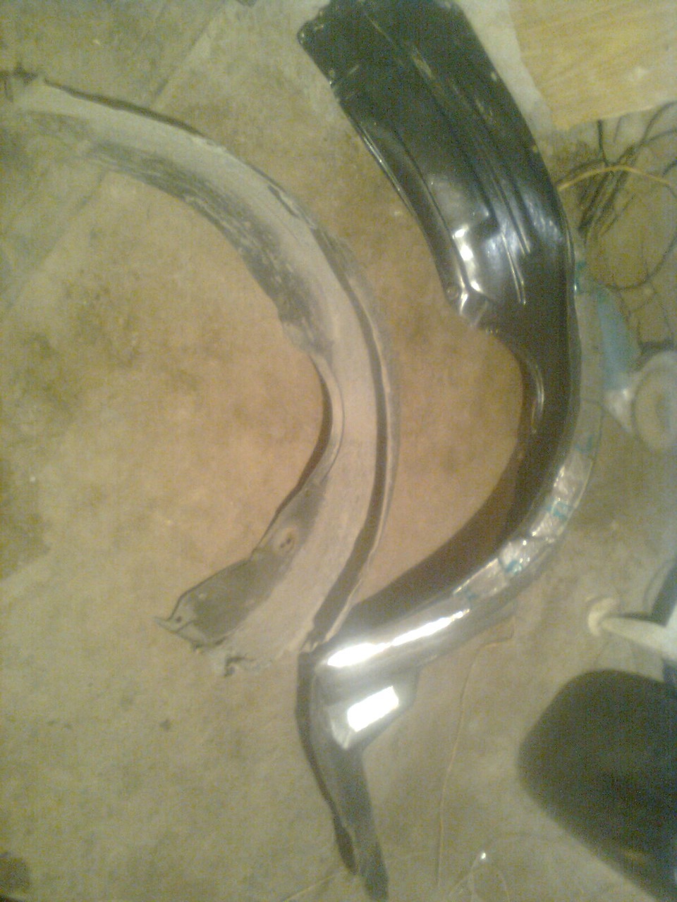 Шумка подкрылков — Toyota Celica (230), 1,8 л, 2004 года | расходники ...